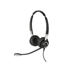 Casque réducteur de bruit filaire avec micro Jabra BIZ 2400 II Duo USB MS BT - Noir