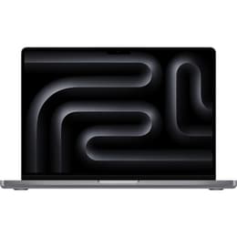 MacBook Pro 14" (2023) - Apple M3 avec CPU 8 cœurs et GPU 10 cœurs - 24Go RAM - SSD 1000Go - Écran standard - QWERTY - Anglais