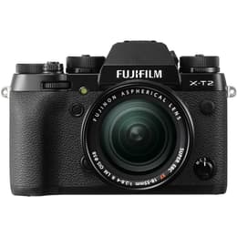 Hybride - Fujifilm X-T2 - Noir + Objectif 18-55mm