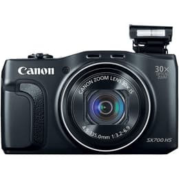 Compact PowerShot SX700 HS - Noir + Canon Zoom Lens 30X IS 4.5-135mm f/3.2-6.9 f/3.2-6.9