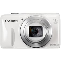 Compact PowerShot SX600 HS - Blanc + Canon Canon Zoom Lens 18x IS 4,5-81,0mm f/3,8-6,9 f/3.8-6.9
