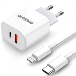 Câble et Prise Murale (USB + USB-C) 20 - Evetane