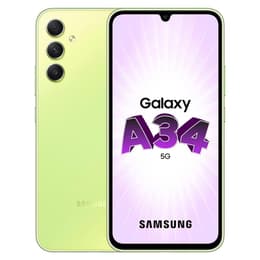 Galaxy A34 128 Go - Lime - Débloqué - Dual-SIM
