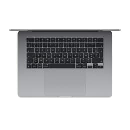MacBook Air 15" (2023) - Apple M2 avec CPU 8 cœurs et GPU 10 cœurs - 8Go RAM - SSD 512Go - AZERTY - Français