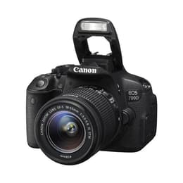 Reflex EOS 700D - Noir + Canon Canon EF-S 18-55mm f/3.5-5.6 IS STM f/3.5-5.6