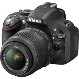 Reflex - Nikon D5200 - Noir + objectif Nikon AF-S DX 18-105mm
