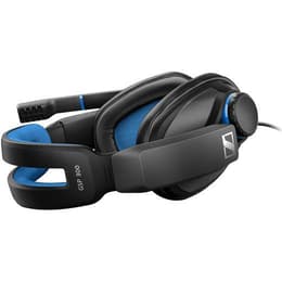 Casque réducteur de bruit gaming filaire avec micro Sennheiser GSP 300 - Noir/Bleu
