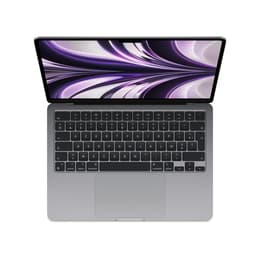 MacBook Air 13" (2022) - Apple M2 avec CPU 8 cœurs et GPU 8 cœurs - 8Go RAM - SSD 256Go - AZERTY - Français