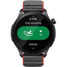 Montre Amazfit GPS GTR 4 - Noir/Rouge