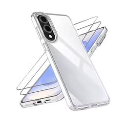 Coque Galaxy S25 Edge et 2 écrans de protection - TPU - Transparent