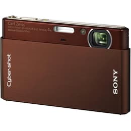 Compact Cyber-shot DSC-T77 - Marron + Sony Carl Zeiss Vario-Tessar 35-140mm f/3.5-4.6 f/3.5-4.6
