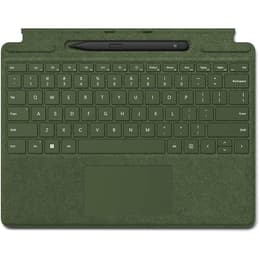 Clavier Microsoft QWERTY Italien Sans-fil rétroéclairé Surface Pro X / 8 / 9 Signature Keyboard + Slim Pen