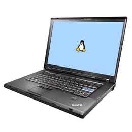 Lenovo ThinkPad R500 15" Core 2 Duo 2.5 GHz - SSD 120 Go - 4 Go AZERTY - Français