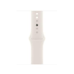 Apple Watch Series 10 (2024) GPS 46 mm - Aluminium Or rose - Bracelet sport Starlight