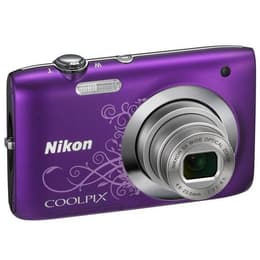 Compact Coolpix S2600 - Mauve + Nikkor Nikkor 5x Wide Optical Zoom 4,6-23mm f/3.2-6.5 f/3.2-6.5