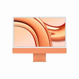 iMac 24" (2023) Apple M3 avec CPU 8 cœurs GPU 10 cœurs - 512 Go SSD - 16 GB QWERTY - Italien Verre standard