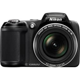 Compact - Nikon Coolpix L330 Noir Nikon Nikkor 26X Wide Optical Zoom ED VR 4-104 mm f/3.1-5.9