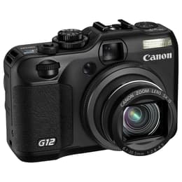 Compact - Canon PowerShot G12 Noir Canon Zoom Lnes 5X IS 28-140mm f/2.8-4.5