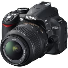 Reflex - Nikon D3100 Noir Nikon Nikon AF-S DX Nikkor 18-55 mm f/3.5-5.6G VR