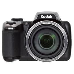 Hybride - Kodak PixPro AZ525 Noir Kodak PixPro Aspheric HD Zoom Lens 52x Wide 24-1248mm f/2.8-5.6