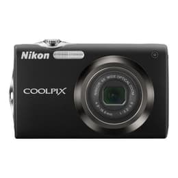 Compact - Nikon Coolpix S3000 Noir Nikon Nikkor 4X Wide Optical Zoom Lens 27-108mm f/3.2-5.9