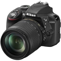 Reflex - Nikon D3300 Noir Nikon Nikkor AF-S DX 18-105mm f/3.5-5.6G ED VR