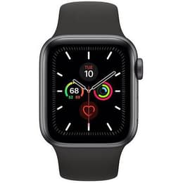 Apple Watch (Series 5) GPS + Cellular 44 mm - Titane Noir - Sport Noir