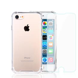 Coque iPhone SE (2022/2020)/8/7 et écran de protection - Plastique recyclé - Transparente