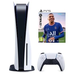 PlayStation 5 825Go - Blanc Standard + FIFA 22