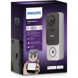 Caméra Philips WelcomeEye Link - Gris/Noir