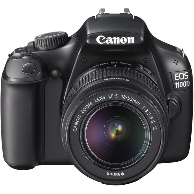 Reflex - Canon EOS 1100D Noir Canon Zoom Lens EF-S 18-55mm f/3.5-5.6 III
