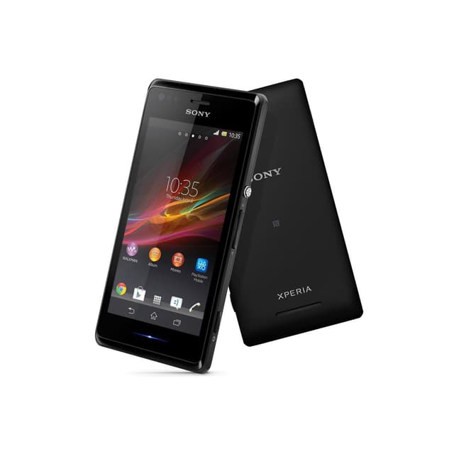 Sony Xperia M - Noir- Débloqué