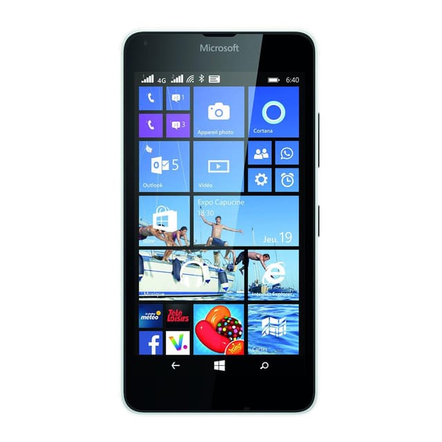 Microsoft Lumia 640 - Blanc- Débloqué