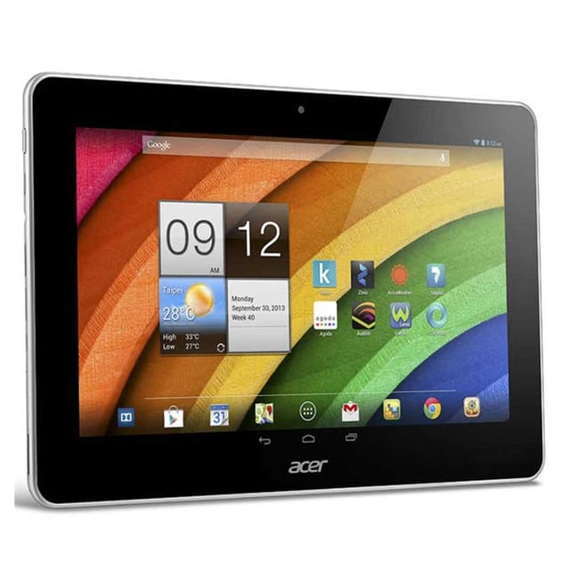 Acer Iconia A3-A10 (Septembre 2013) 10,1" 16 Go - WiFi - Blanc - Sans Port Sim
