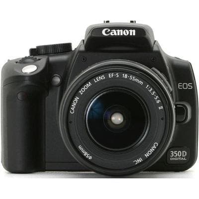 Reflex - Canon EOS 350D Noir Canon Zoom Lens EF-S 18-55mm f/3.5-5.6II