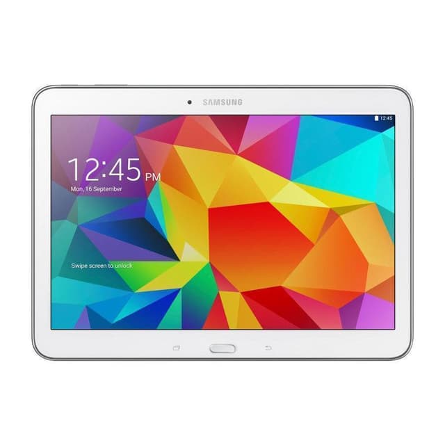 Galaxy Tab 4 (Juin 2014) 10,1" 16 Go - WiFi - Blanc - Sans Port Sim