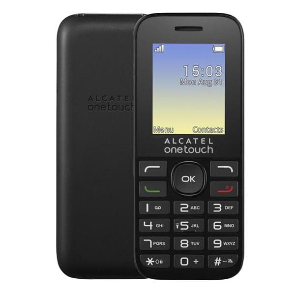 Alcatel 1016D - Noir- Débloqué