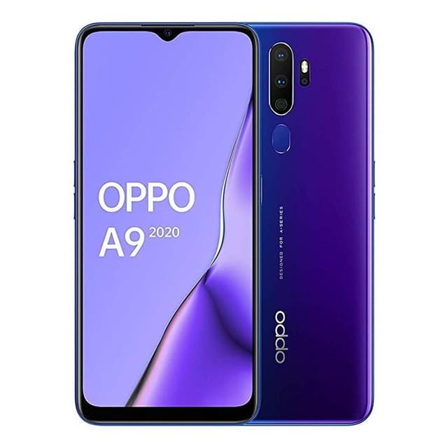 Oppo A9 (2020) 128 Go Dual Sim - Espace Violet - Débloqué