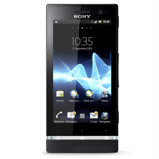 Sony Xperia U 8 Go - Noir - Débloqué