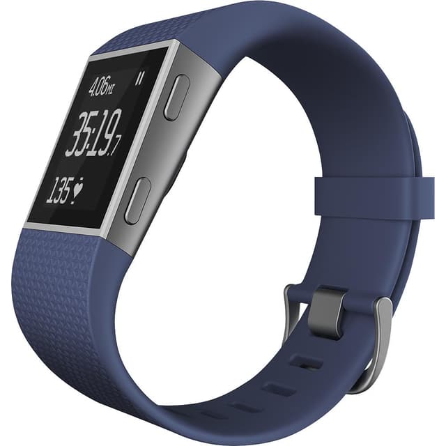 Montre Cardio GPS Fitbit Surge - Bleu