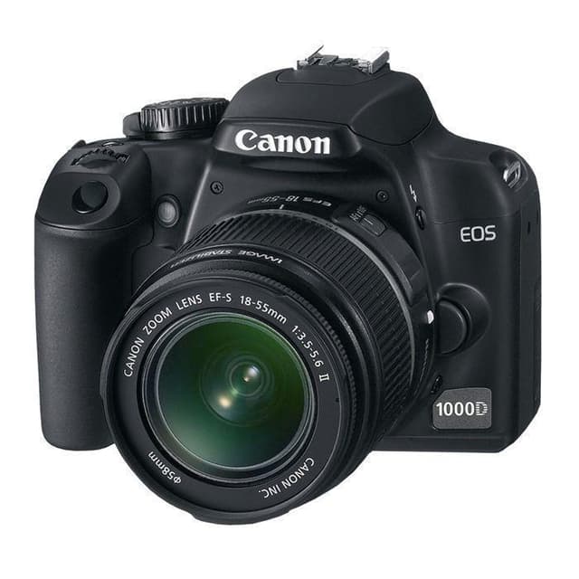 Reflex - Canon EOS 1000D Noir Canon EF-S 18-55mm f/3.5-5.6 II