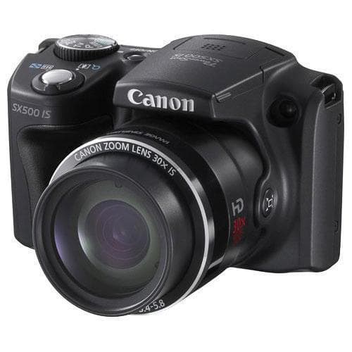 Compact - Canon PowerShot SX500 IS Noir Canon Zoom Lens 30X 24-720mm f/3.4-5.8
