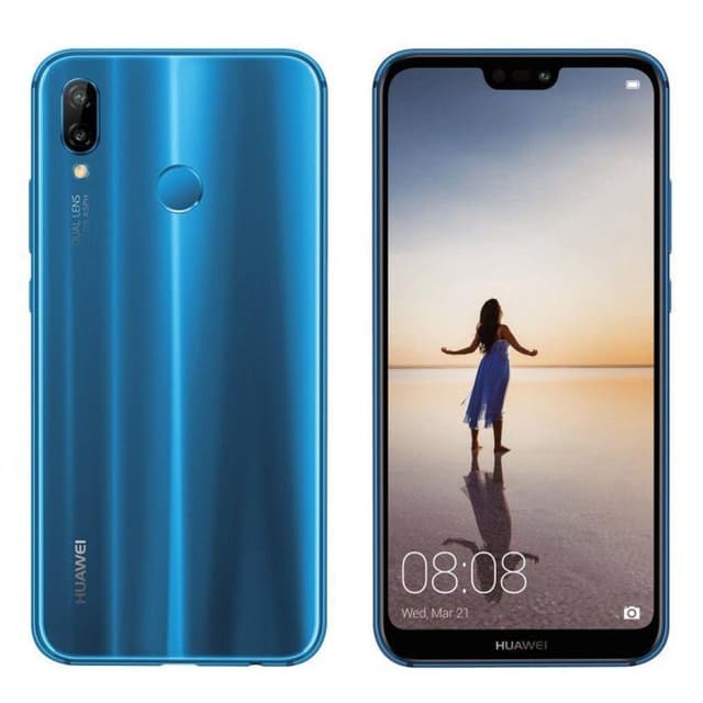 Huawei P Lite Dual Sim 64 Go Bleu Aurore Debloque Back Market