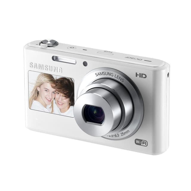 Compact - DV150F Blanc Samsung Samsung Lens 25–125mm f/2.5–6.3