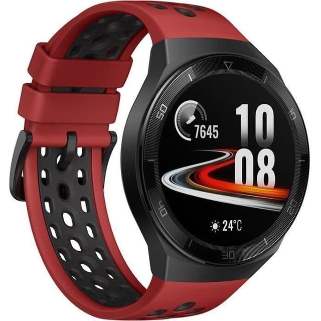 Montre Cardio GPS Huawei Watch GT 2e - Rouge/Noir