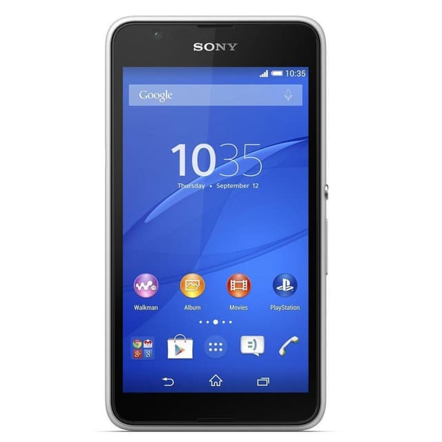 Sony Xperia E4g 8 Go - Blanc - Débloqué