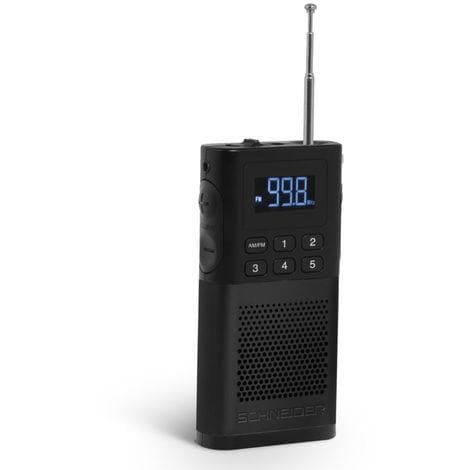 Radio Schneider SC160ACLBLK