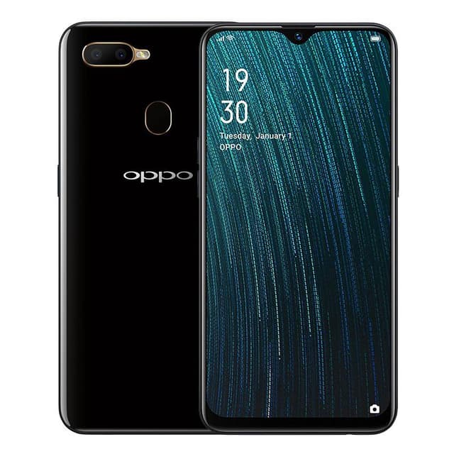 Oppo A5S 32 Go Dual Sim - Noir - Débloqué