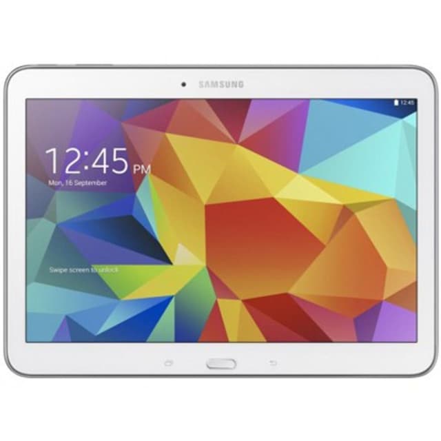 Galaxy Tab 4 (Juin 2014) 10,1" 16 Go - WiFi - Blanc - Sans Port Sim