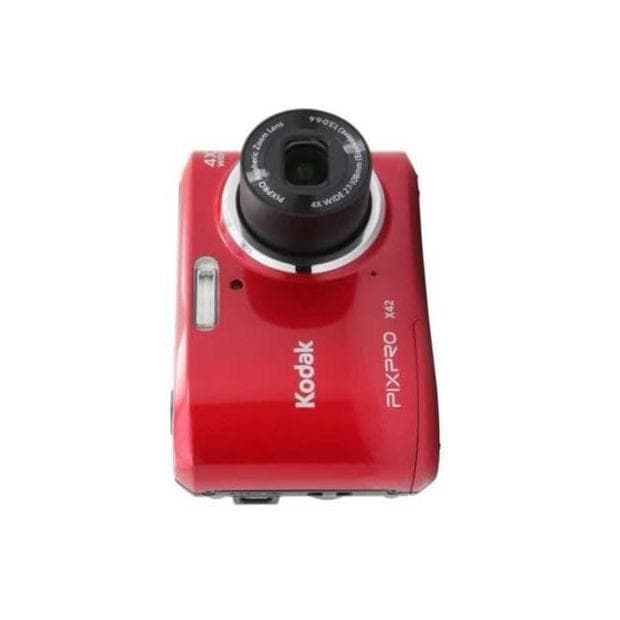 Compact - Kodak Pixpro X42 Rouge Kodak Pixpro Aspheric Zoom Lens 27-108mm f/3-6.6